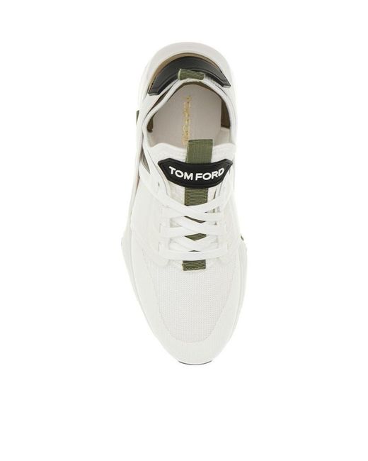 Tom Ford White Jago Sneakers for men