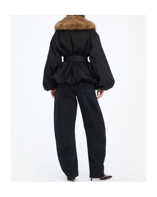 ROTATE BIRGER CHRISTENSEN Black Belted Jacket