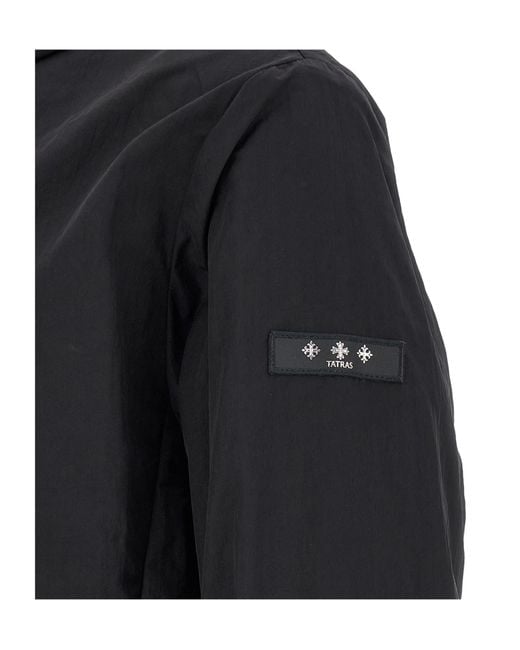 Tatras Blue Audee Zip Hooded Jacket for men