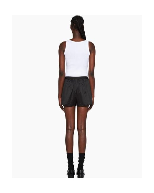 Miu Miu White Cotton Knit Tank Top