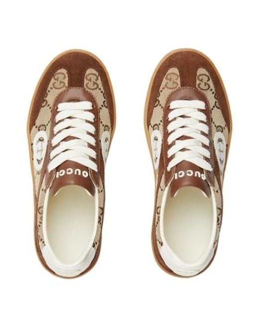 Gucci Brown Children's G74 Sneaker