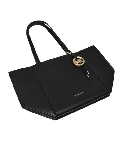 Michael Kors Black Michael Jordi Medium Tote Bag