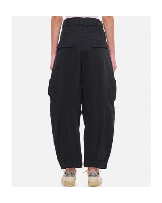 Mordecai Black Cargo Casual Pants
