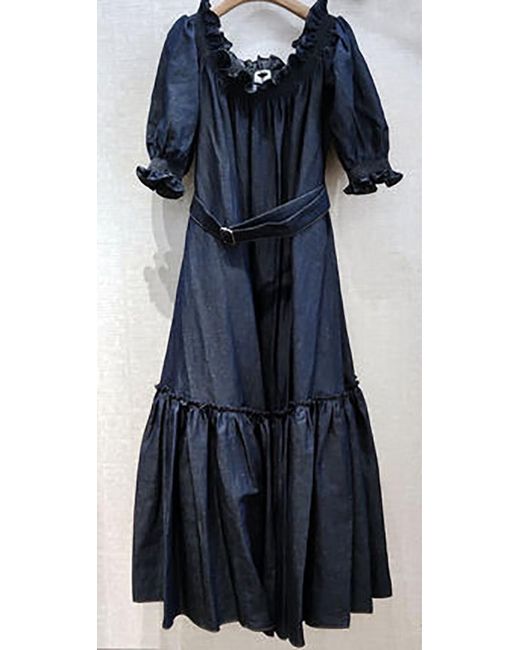 Dior Blue Logo Dress