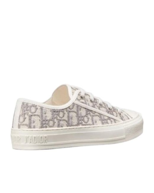 Dior White Walk'N' Sneaker