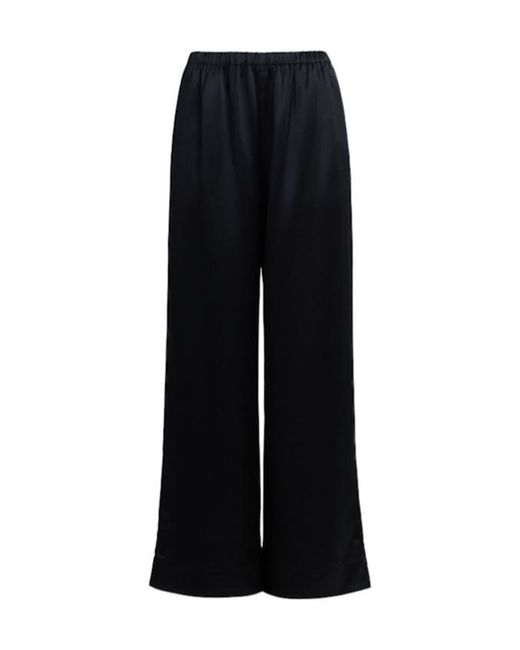 By Malene Birger Black Elastic Waistband Casual Pants