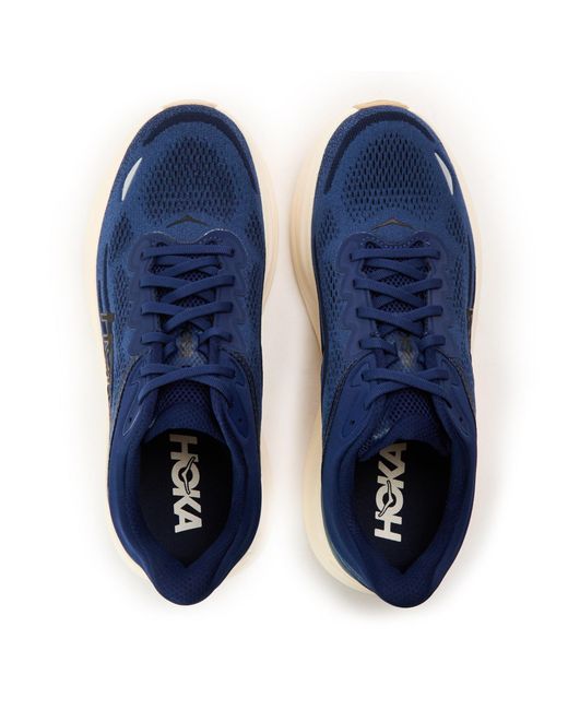 Hoka One One Blue Breathable Running Shoes for men