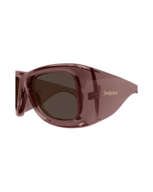 Saint Laurent Green Howl Rectangle-Frame Sunglasses for men