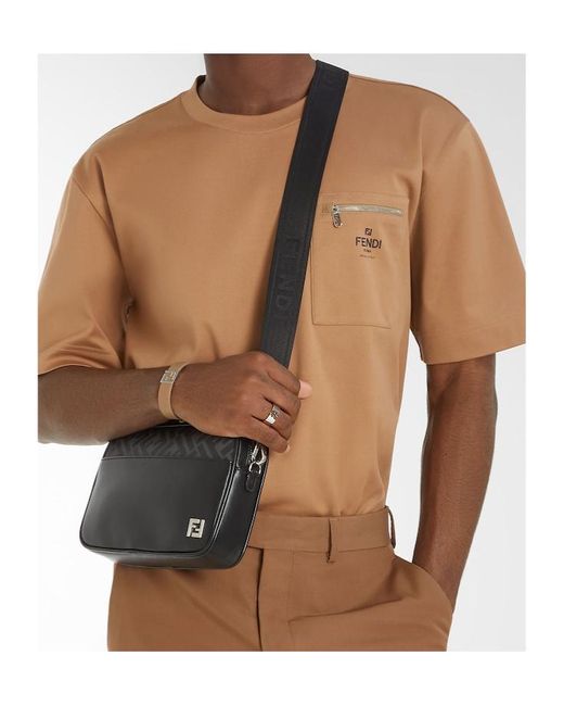 Fendi Natural Light Cotton T-Shirt for men