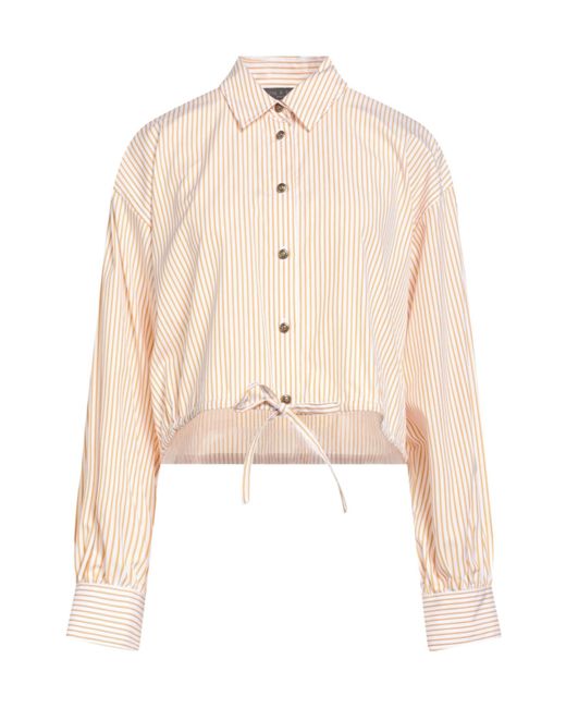 Rag & Bone Natural Striped Long-Sleeve Shirt