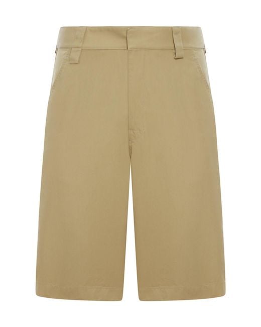 Bottega Veneta Natural Twill Shorts for men