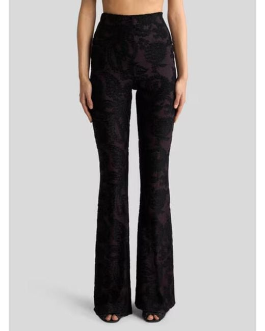 Etro Blue Flared Trousers