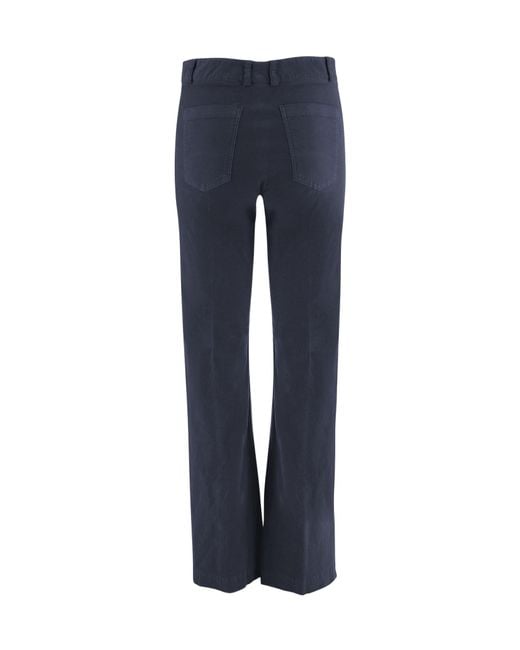 Ql2 Blue Nina Flared Pants