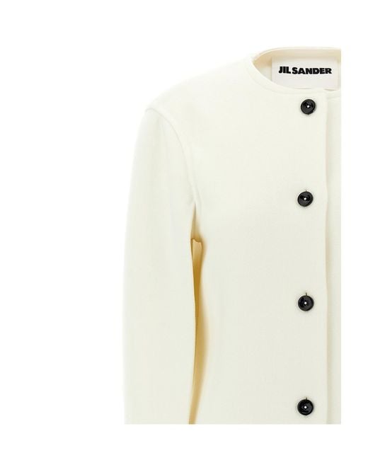 Jil Sander White Jacket
