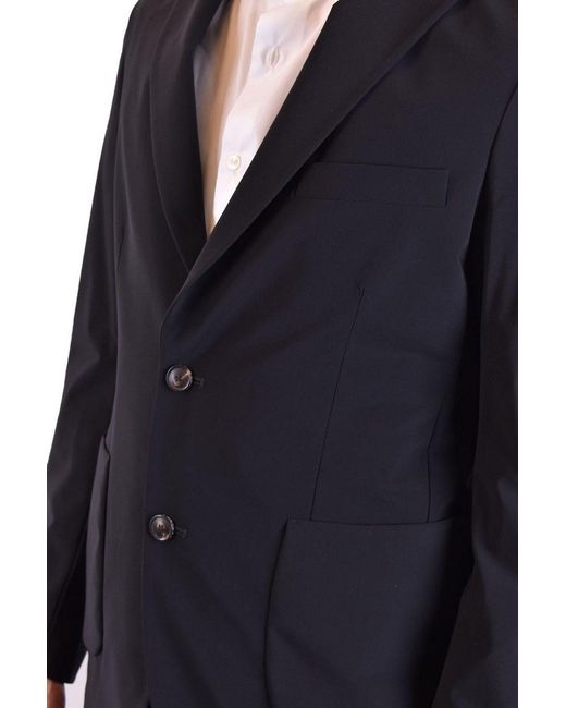 Tagliatore Blue Long Sleeved Suit Jacket for men