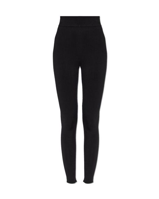 Alaïa Black High-Waisted Casual Trousers