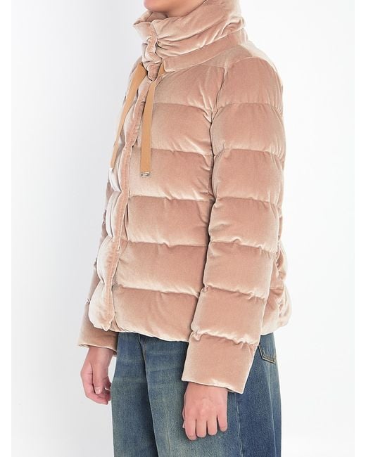 Herno Natural Velvet Padded Jacket