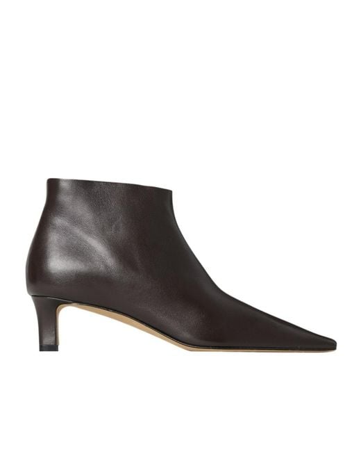 The Row Brown Carla 45 Leather Boots