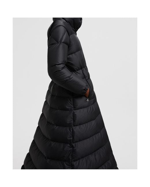 Moncler Black Verone Down Long Coat