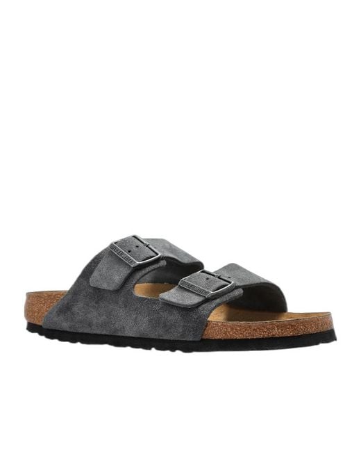 Birkenstock Black Arizona Bs Slides