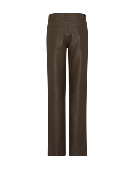 Totême  Brown Belt Loop Track Pants