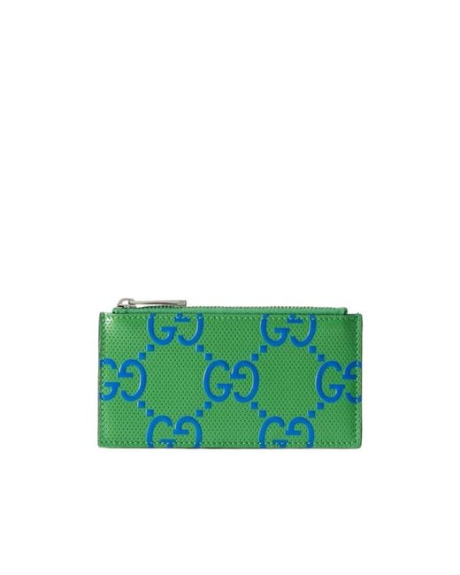 Gucci Green Logo Wallet for men