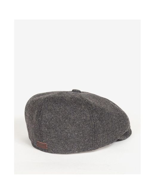 Barbour Gray Logo Beret for men