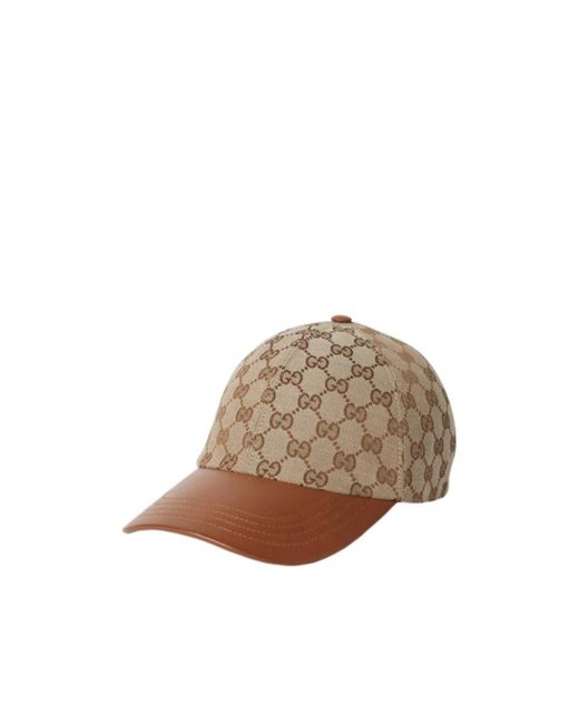 Gucci Brown Gg Baseball Hat