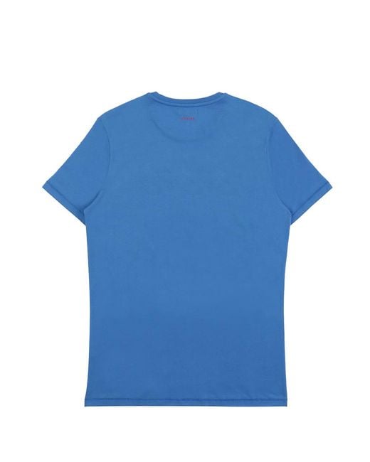 Iceberg Blue Printed T-Shirt for men