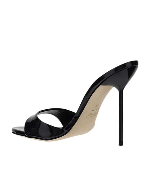 Paris Texas Black Lidia Mules