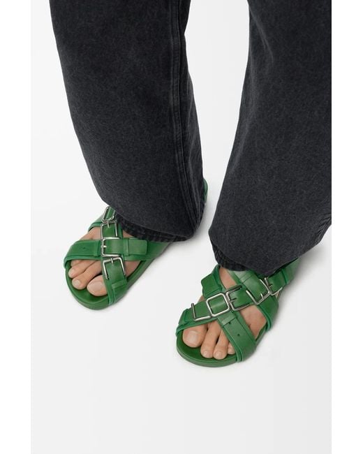 Loewe Green Type Fussbett Sandal for men
