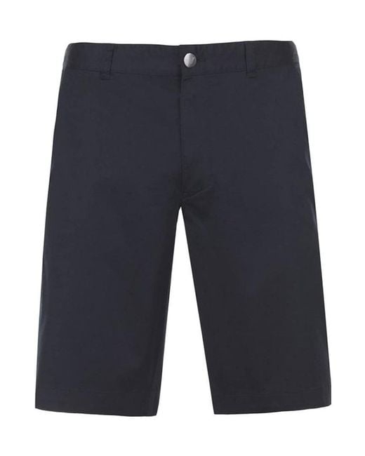 EA7 Blue Logo Detail Shorts for men