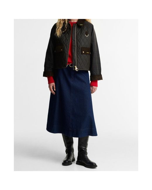 Barbour Black Quilted Jacket