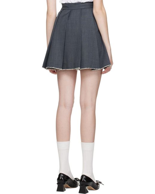 ShuShu/Tong Black Pleated Skirts