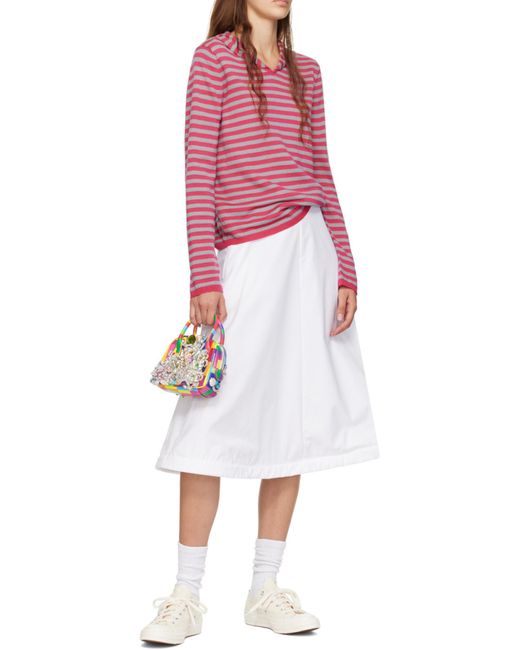 COMME DES GARÇONS PLAY Pink Comme Des Garçons Play X Converse Chuck 70 Cdg Ox Heart-Shaped Low-Cut Skate Shoes