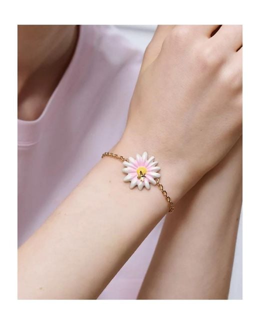 Dior Metallic Daisy Bracelet