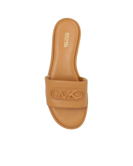 MICHAEL Michael Kors Brown Round Head Slippers