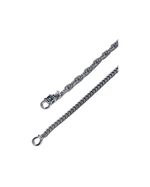 Tom Wood Metallic Chain-Link Bracelet for men