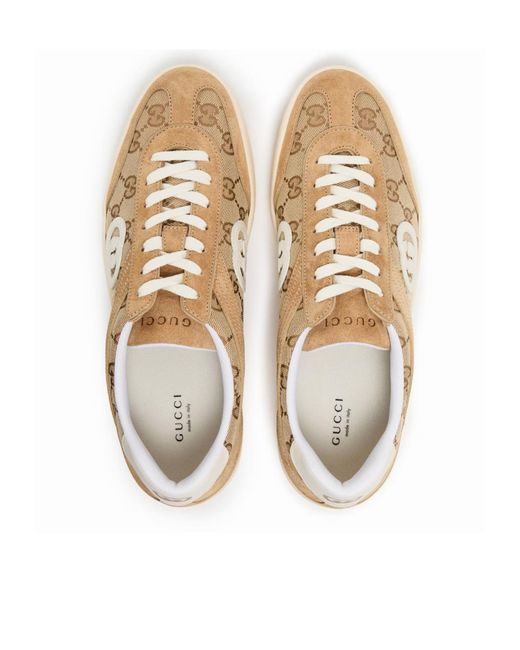 Gucci Natural Logo Sneakers