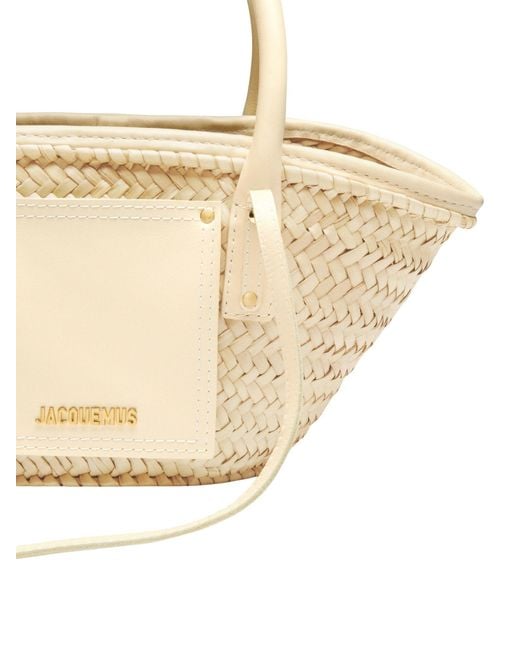 Jacquemus Natural The Soli Small Basket Bag