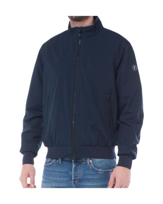 Save The Duck Blue Long-Sleeved Jacket for men