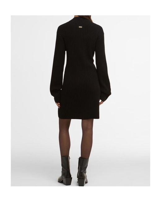 Barbour Black Long Sleeve Dress