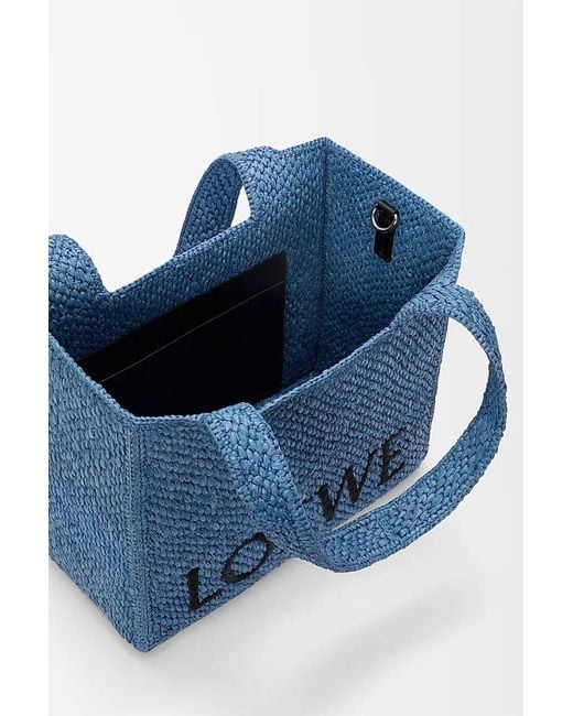 Loewe Blue Font Medium Tote Bag