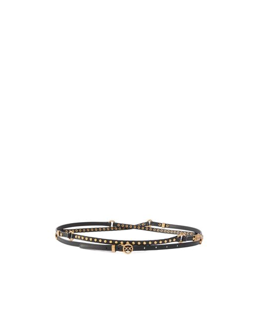 Pinko White Chain Belt