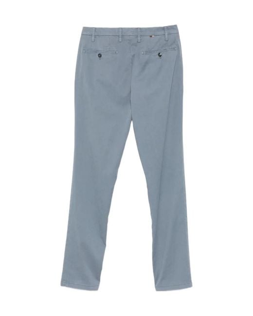 Canali Blue Button Chinos for men