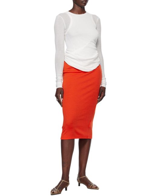 Jil Sander White Layered Crewneck T-Shirt