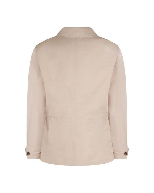 Eleventy Natural Utility Field Jacket for men