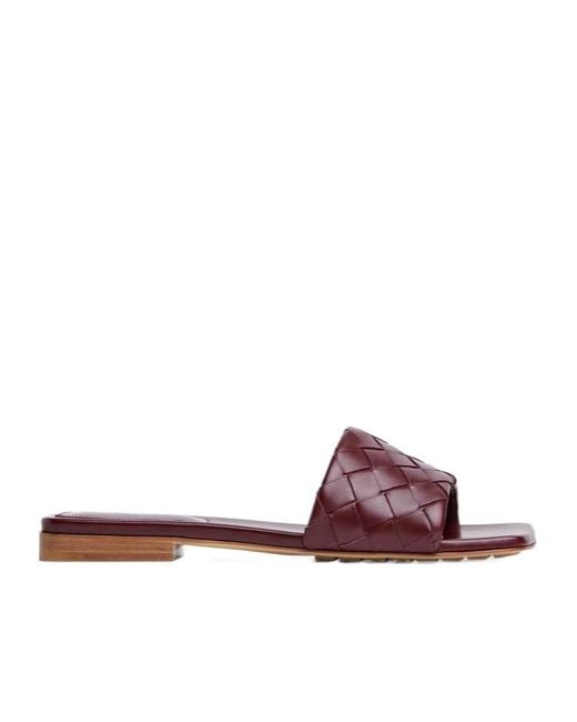 Bottega Veneta Purple Parco Flat Mule