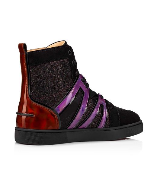 Christian Louboutin Brown Vida Top Lace-Up Casual Sneakers for men