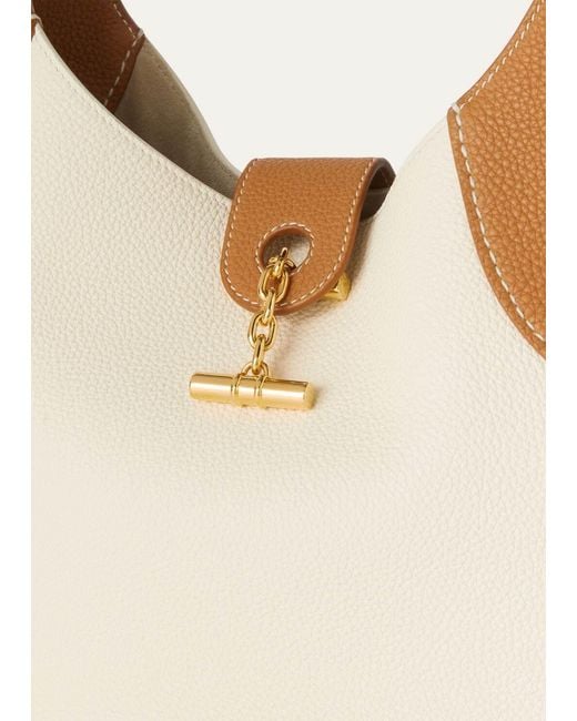Loro Piana Natural Medium Bobbin Bag